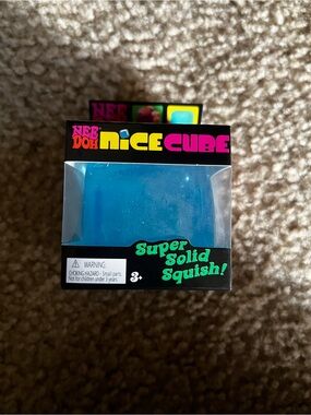 Nice Cube Blue Super Solid Squish Toy